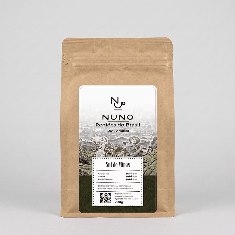 Kawa Sul de Minas - świeżo palona rzemieślnicza kawa speciality Nuno