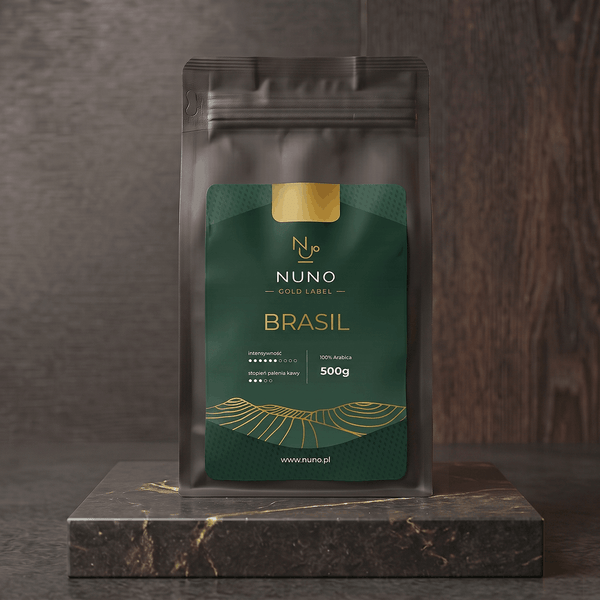 Kawa Nuno Brasil z serii GOLD Label - rzemieślnicza kawa speciality w palarni Nuno