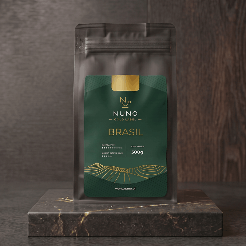 Kawa Nuno Brasil z serii GOLD Label - świeżo palona rzemieślnicza kawa speciality Nuno