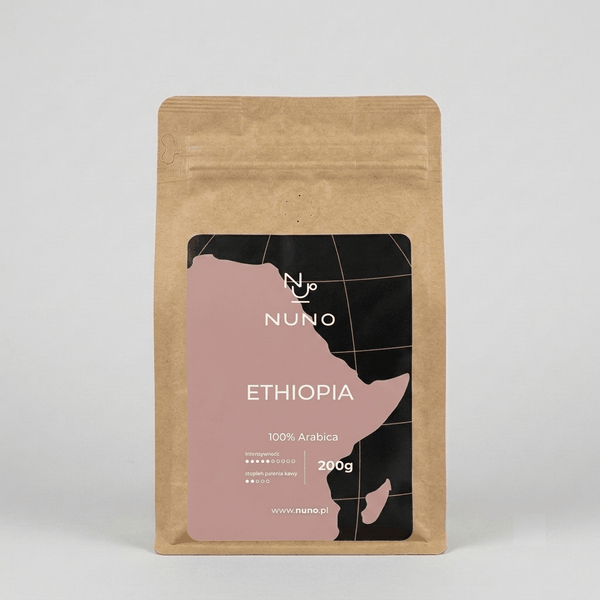 Kawa Nuno Ethiopia z serii Nuno World 100% Arabica - rzemieślnicza kawa speciality w palarni Nuno