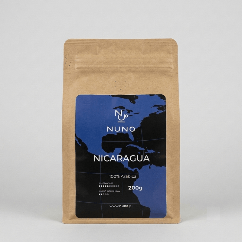 Kawa Nuno Nicaragua z serii Nuno World, 100% arabica z nikaraguy - świeżo palona rzemieślnicza kawa speciality Nuno