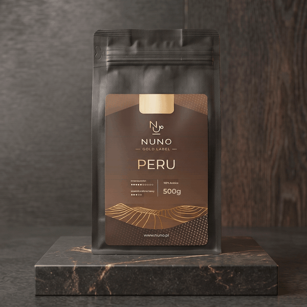 Kawa Nuno Peru z serii GOLD Label - rzemieślnicza kawa speciality w palarni Nuno