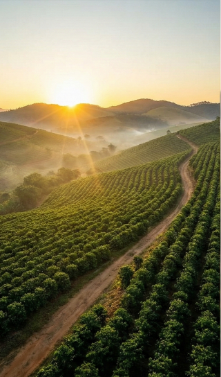 Kawa ziarnista Brasil Nuno World - tradycyjne plantacje kawy speciality w Brazylii
