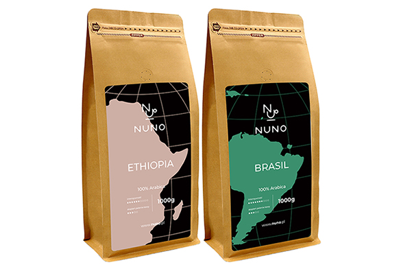 Kawa NUNO Etiopia i Brazylia