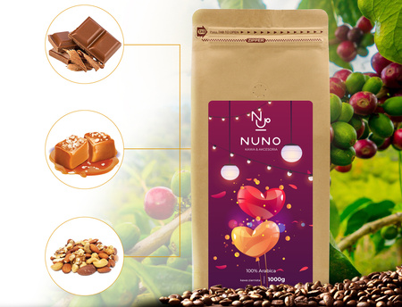 Kawa ZIARNISTA 2kg NA WALENTYNKI ŚWIEŻA 72h OD WYPALENIA