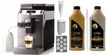 SAECO LIRIKA OTC + ZESTAW CZYSZCZĄCY PREMIUM