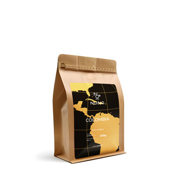 KAWA ZIARNISTA NUNO COLOMBIA 100% ARABIKA 200G