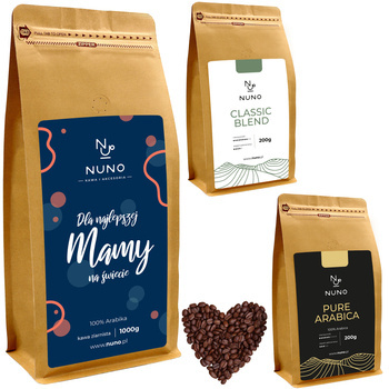 ŚWIEŻO PALONA KAWA NUNO PREZENT DLA MAMY KRAFT 72H