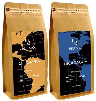 KAWA ZIARNISTA NUNO COLOMBIA NICARAGUA 2000 G