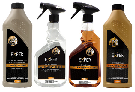 MEGA ZESTAW CZYSZCZĄCY EXPER DO EXPRESÓW SPA KONSERWACJA