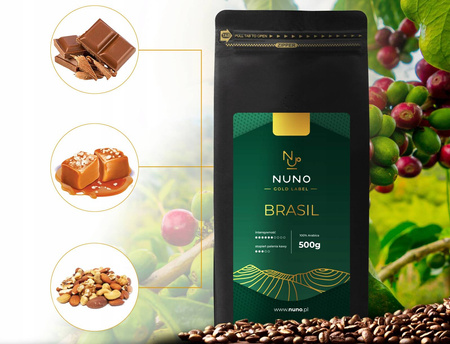 KAWA ZIARNISTA NUNO BRASIL GOLD LABEL 500G
