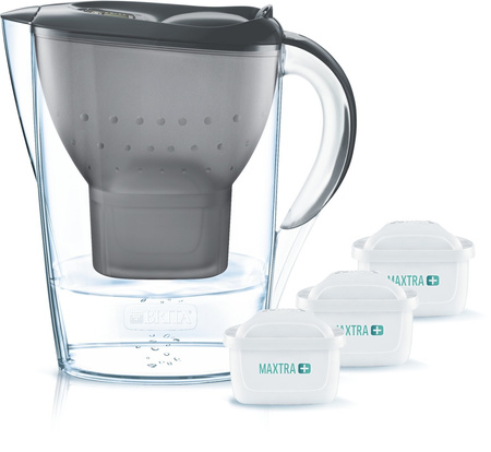 Dzbanek z filtrem BRITA Marella grafit + 3 wkłady Pure Performance
