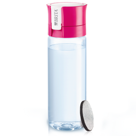 BRITA butelka z filtrem fill&go Vital różowa + filtr Microdisc