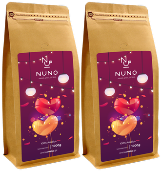 Kawa ZIARNISTA 2kg NA WALENTYNKI ŚWIEŻA 72h OD WYPALENIA