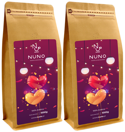 Kawa ZIARNISTA 2kg NA WALENTYNKI ŚWIEŻA 72h OD WYPALENIA