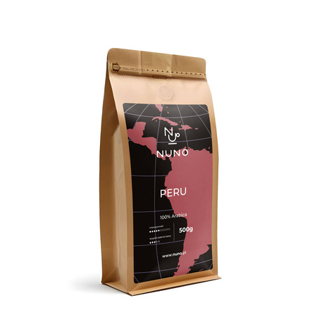KAWA ZIARNISTA NUNO PERU 100% ARABIKA 500G