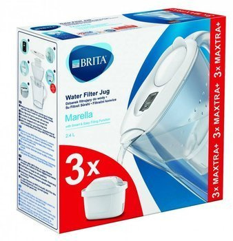 Dzbanek z filtrem BRITA Marella + 3 wkłady Pure Performance