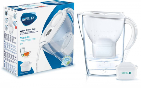 Dzbanek z filtrem BRITA Marella biały