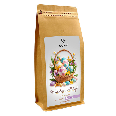 ŚWIEŻO PALONA KAWA NUNO PREZENT NA WIELKANOC KRAFT 72H