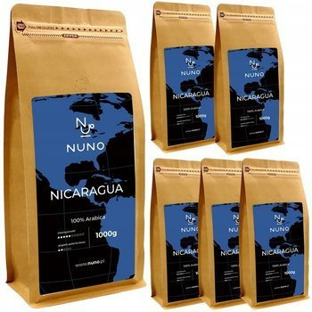 KAWA ZIARNISTA NUNO NICARAGUA 100% ARABICA 6 KG