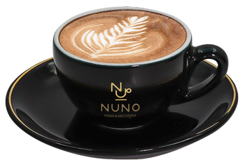 FILIŻANKI DO KAWY 80 ML NUNO CZARNA ESPRESSO