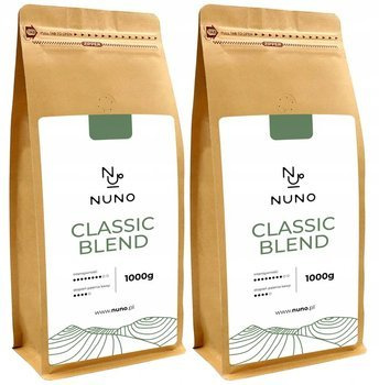 Kawa ziarnista NUNO Classic Blend 2kg ŚWIEŻA 72H OD WYPALENIA
