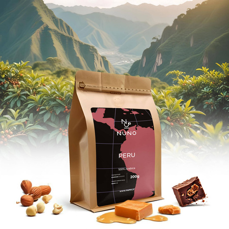 KAWA ZIARNISTA NUNO PERU 100% ARABIKA 200G