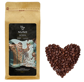 KAWA ZIARNISTA NUNO MOKKA 1KG ŚWIEŻA VENDING