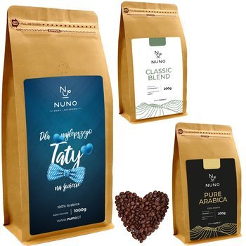 ŚWIEŻO PALONA KAWA NUNO PREZENT DLA TATY KRAFT 72H