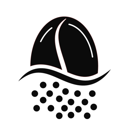 Mielenie kawy. Poziom zmielenia: kawiarka