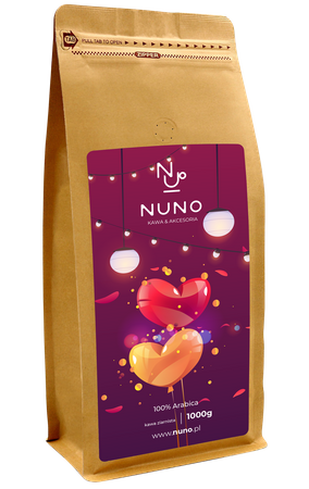 ŚWIEŻO PALONA KAWA NUNO PREZENT ŚWIEŻO PALONA KAWA NUNO PREZENT NA WALENTYNKI 72H