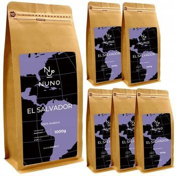 KAWA ZIARNISTA NUNO EL SALVADOR 100% ARABICA 6 KG
