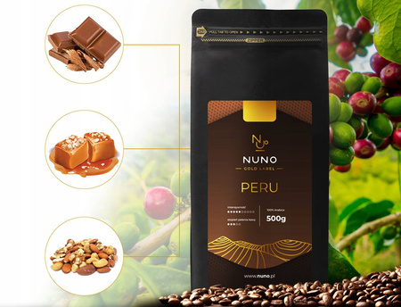 KAWA ZIARNISTA NUNO PERU GOLD LABEL 500G
