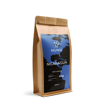 KAWA ZIARNISTA NUNO NICARAGUA 100% ARABICA 500G
