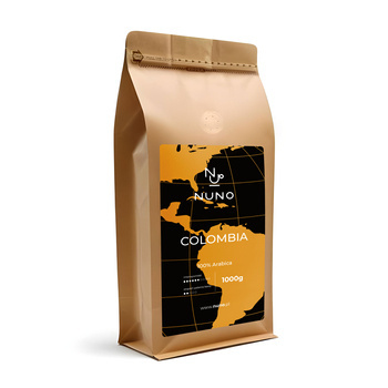 KAWA ZIARNISTA NUNO COLOMBIA 100% ARABICA 1000G